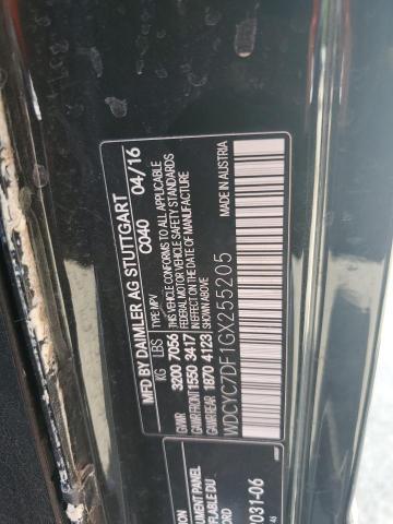2016 MERCEDES-BENZ G 63 AMG - WDCYC7DF1GX255205