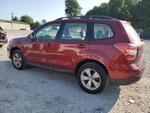 SUBARU FORESTER 2 2016 red  gas JF2SJABC9GH402504 photo #3