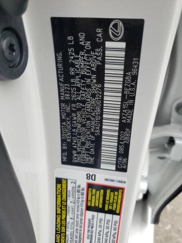 2024 LEXUS ES 250 BAS 58AD11D19RU012276