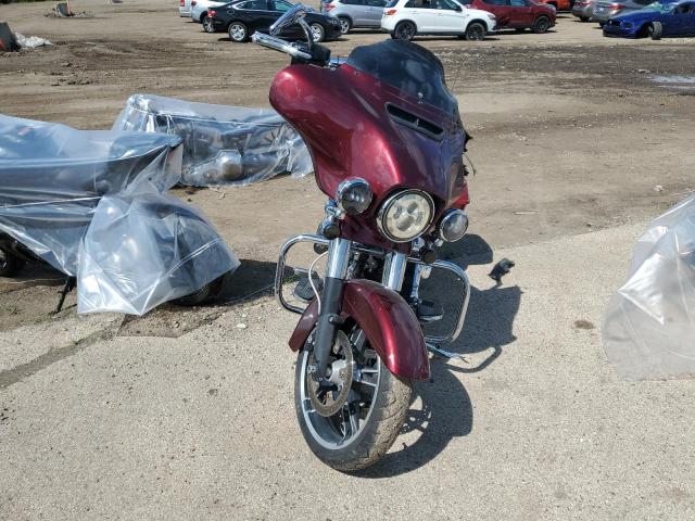 HARLEY-DAVIDSON FLHXS STRE 2014 burgundy  gas 1HD1KRM16EB687422 photo #3