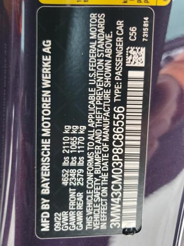 2023 BMW M240I 3MW43CM03P8C86556