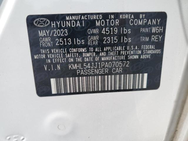 KMHL54JJ1PA070572 2023 HYUNDAI SONATA