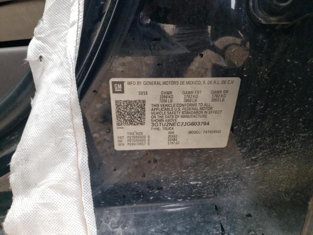 2018 GMC SIERRA K15 - 3GTU2NEC7JG603794