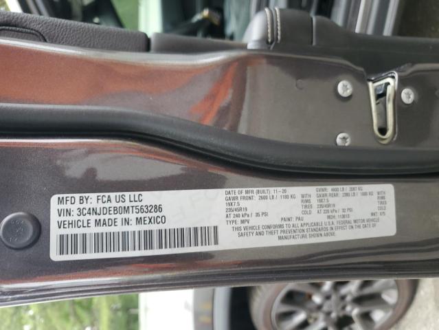 2021 JEEP COMPASS 80 3C4NJDEB0MT563286
