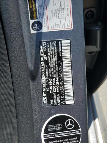 2022 MERCEDES-BENZ AMG GT 43 W1K7X5KB9NA053857