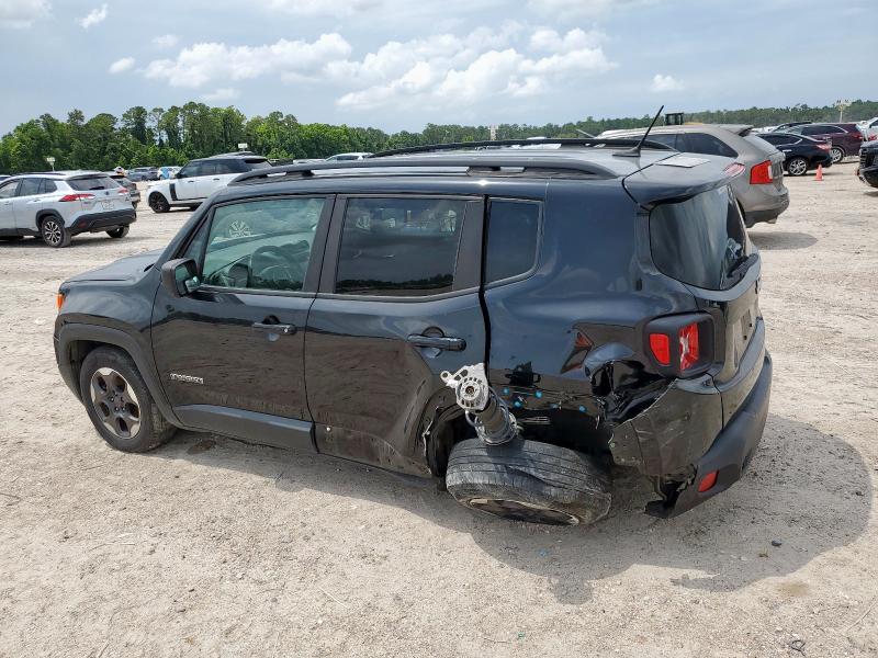Vin: zaccjaab0hpf77469, lot: 57345455, jeep renegade sport 20172
