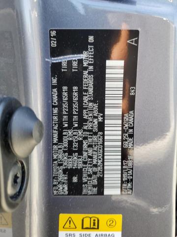 2016 LEXUS RX 350 BAS - 2T2BZMCAXGC016678