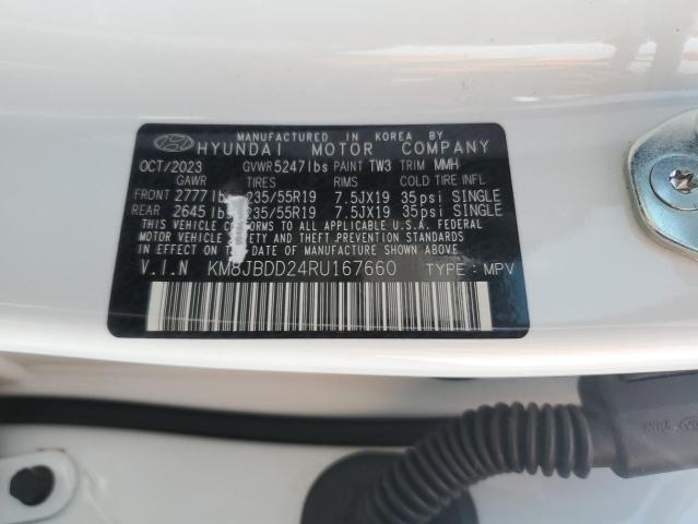 2024 HYUNDAI TUCSON SEL KM8JBDD24RU167660