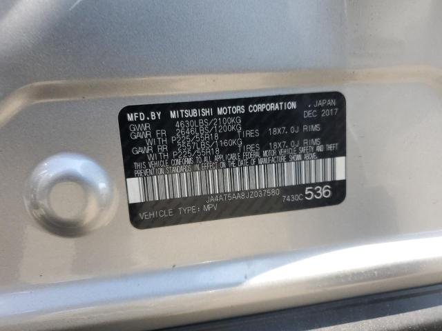 2018 MITSUBISHI ECLIPSE CR - JA4AT5AA8JZ037580