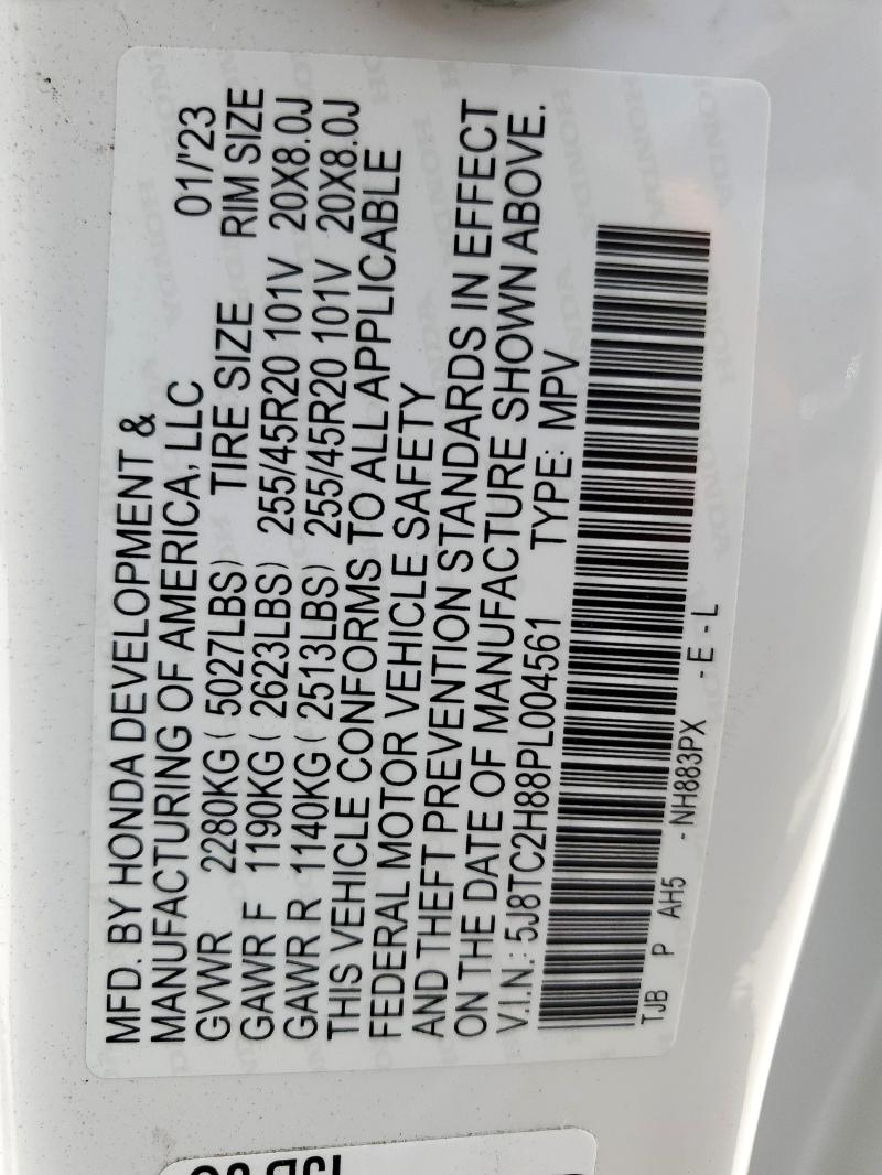 2023 ACURA RDX A-SPEC 5J8TC2H88PL004561
