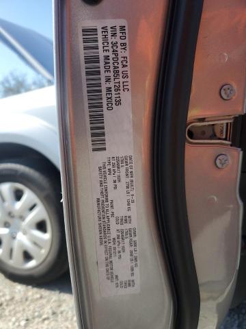2020 DODGE JOURNEY SE 3C4PDCAB5LT261135