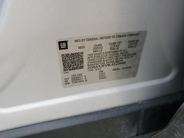2020 CHEVROLET EQUINOX LT - 2GNAXJEV9L6123440