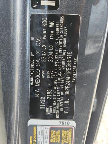 2023 KIA FORTE LX - 3KPF24AD1PE566618