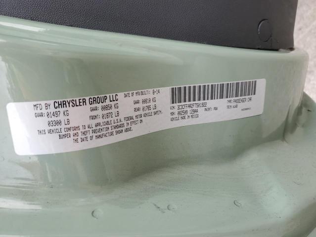 2015 FIAT 500 POP 3C3CFFAR2FT501922