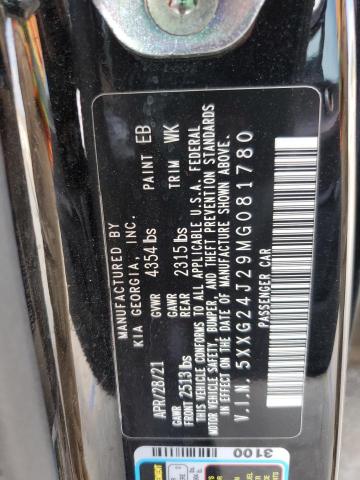 2021 KIA K5 LX 5XXG24J29MG081780