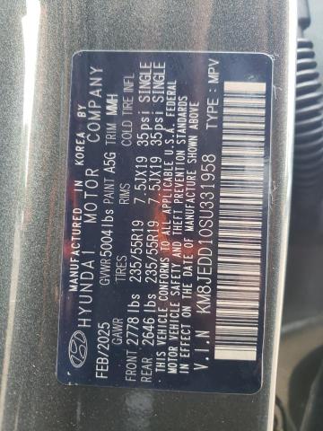 2025 HYUNDAI TUCSON LIM - KM8JEDD10SU331958