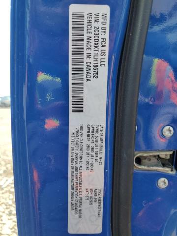 2020 DODGE CHARGER PO 2C3CDXKT1LH186752