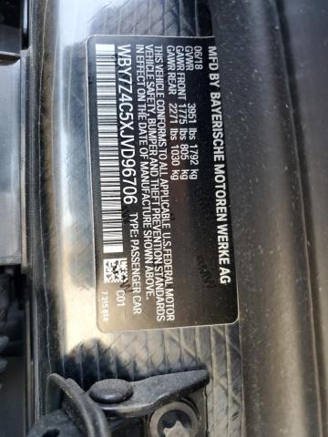 2018 BMW I3 REX WBY7Z4C5XJVD96706