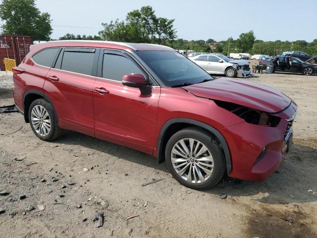 Vin: 5tdfzrbhxns216482, lot: 58920975, toyota highlander platinum 20224