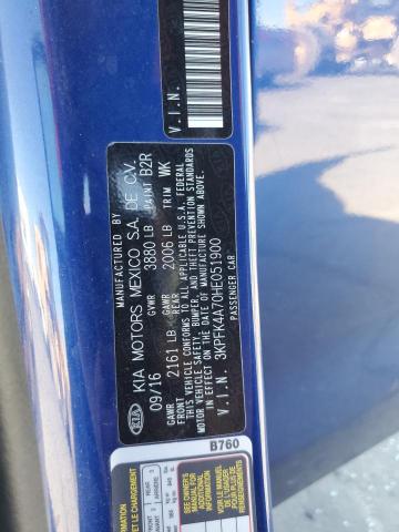 2017 KIA FORTE LX - 3KPFK4A70HE051900