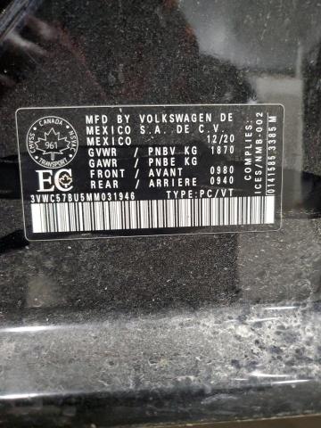2021 VOLKSWAGEN JETTA S - 3VWC57BU5MM031946