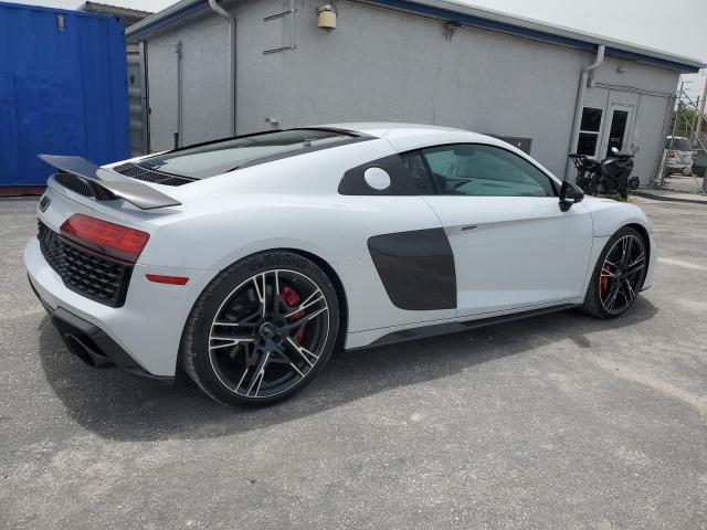 AUDI R8 2020 white  gas WUAKBAFX9L7900195 photo #4