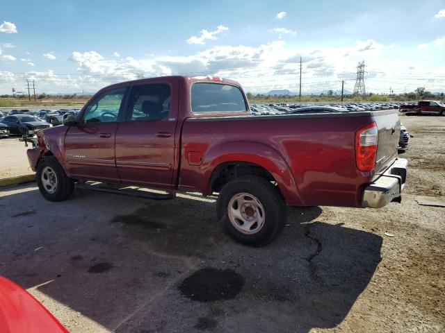 TOYOTA TUNDRA DOU 2006 maroon  gas 5TBET341X6S547437 photo #3