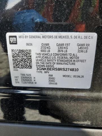 2024 CHEVROLET BLAZER RS 3GNKBERS8RS274810