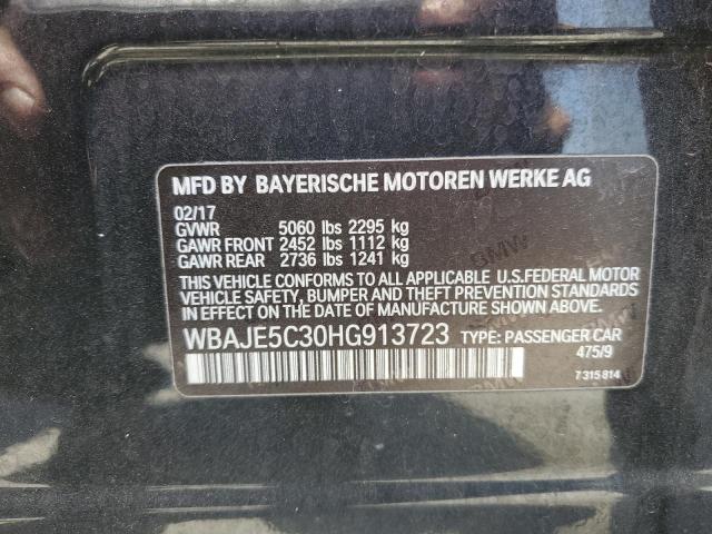 2017 BMW 540 I WBAJE5C30HG913723