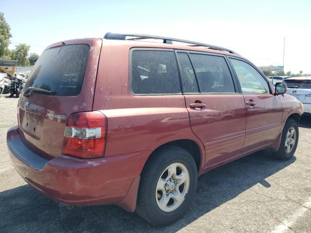 TOYOTA HIGHLANDER 2004 red 4dr spor gas JTEDD21A440077478 photo #4