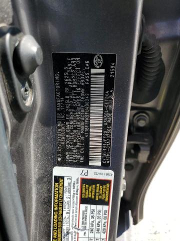2015 TOYOTA CAMRY LE 4T1BF1FK9FU496242