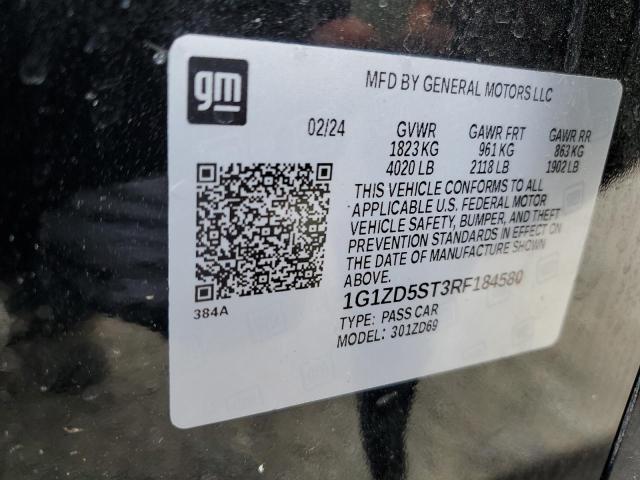 2024 CHEVROLET MALIBU LT - 1G1ZD5ST3RF184580