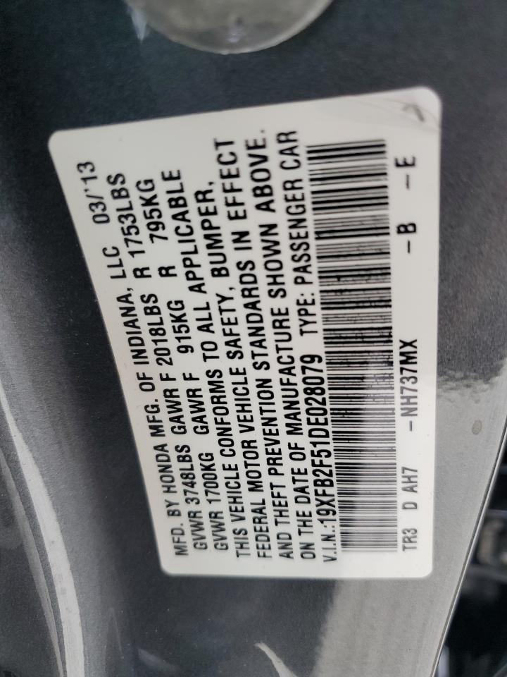 Honda Civic lx 2013