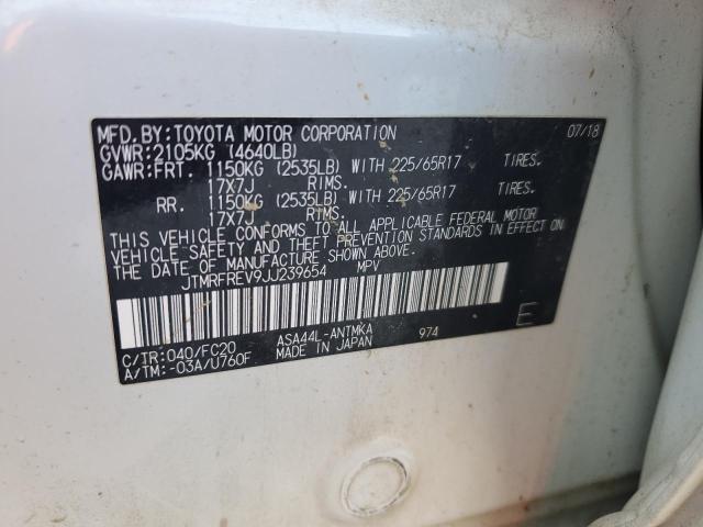 JTMRFREV9JJ239654 2018 TOYOTA RAV4