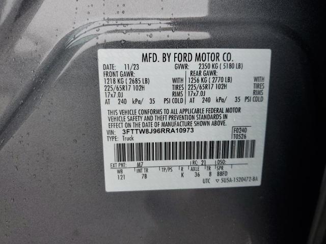 2024 FORD MAVERICK X 3FTTW8J96RRA10973