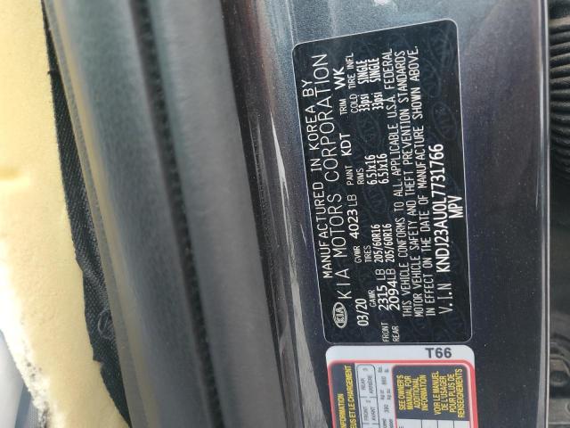 2020 KIA SOUL LX KNDJ23AU0L7731766