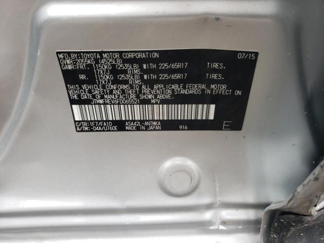 2015 TOYOTA RAV4 XLE - JTMWFREV6FD065521