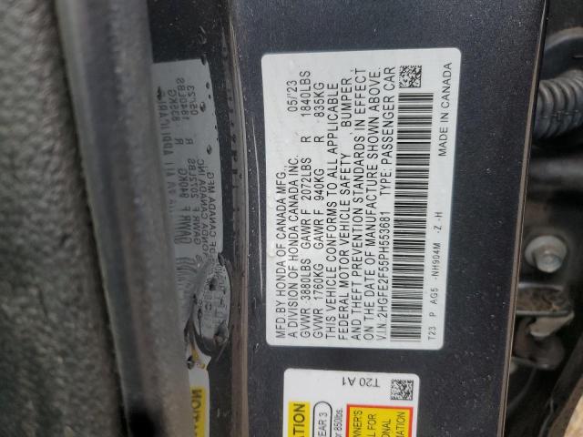 2023 HONDA CIVIC SPOR - 2HGFE2F55PH553681