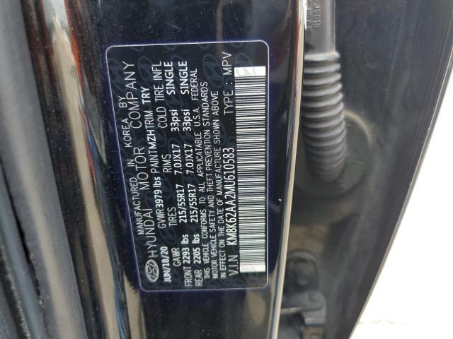 2021 HYUNDAI KONA SEL P KM8K62AA2MU610583