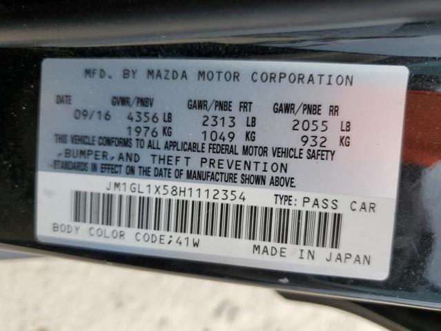 2017 MAZDA 6 GRAND TO JM1GL1X58H1112354