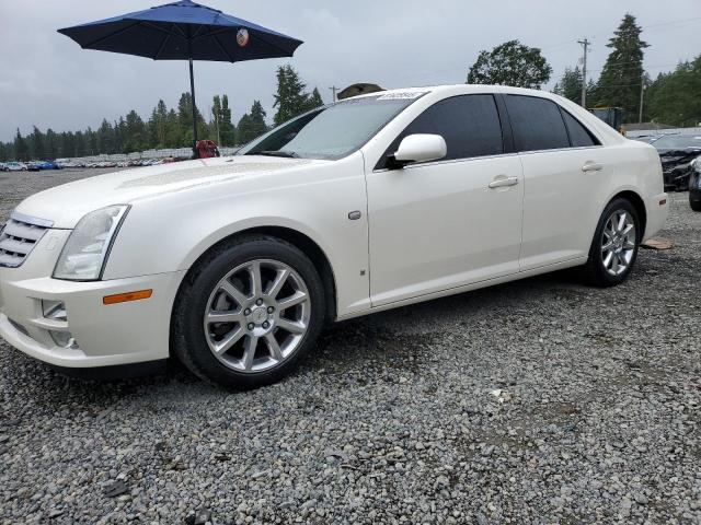 CADILLAC STS 2007 white  gas 1G6DC67A970128650 photo #1