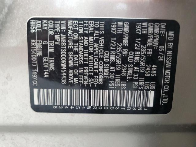 2024 NISSAN ROGUE PLAT JN8BT3DD0RW454438