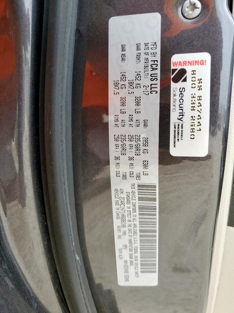 2017 CHRYSLER PACIFICA E 2C4RC1N71HR686108