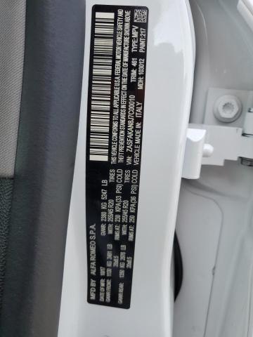 2018 ALFA ROMEO STELVIO ZASFAKAN8J7C00010