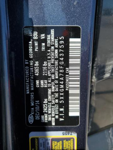 2015 KIA OPTIMA LX - 5XXGM4A78FG437595
