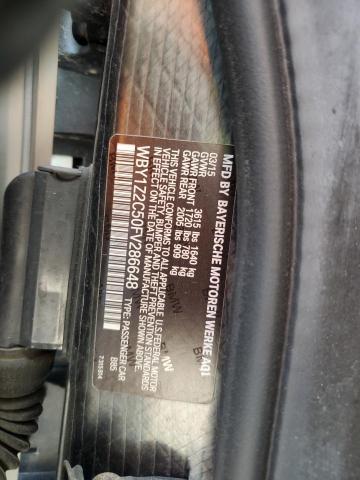 2015 BMW I3 BEV - WBY1Z2C50FV286648