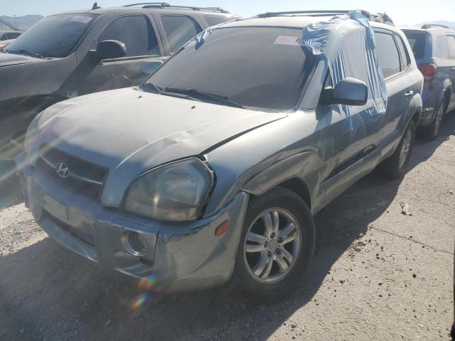 HYUNDAI TUCSON SE 2007 green 4dr spor gas KM8JN12D87U668770 photo #1