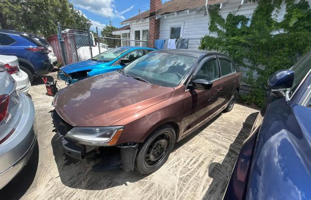 VOLKSWAGEN JETTA S 2017 brown  gas 3VW167AJXHM318006 photo #3