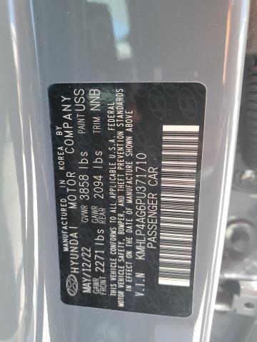 2023 HYUNDAI ELANTRA LI - KMHLP4AG6PU371710