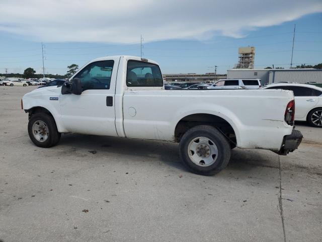 FORD F250 SUPER 2007 white  gas 1FTNF205X7EA20765 photo #3